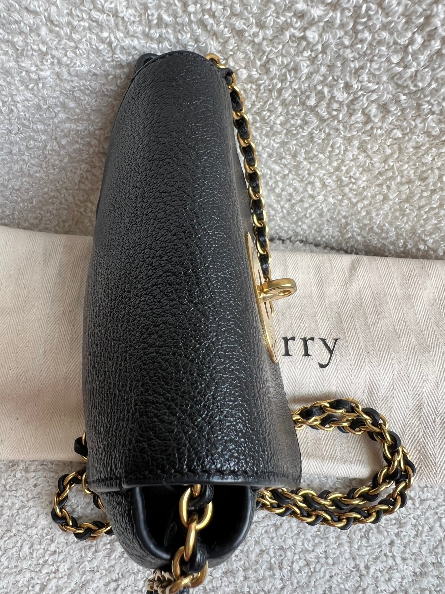 Mulberry Black Mini Lily with Gold Hardware (RRP £395)