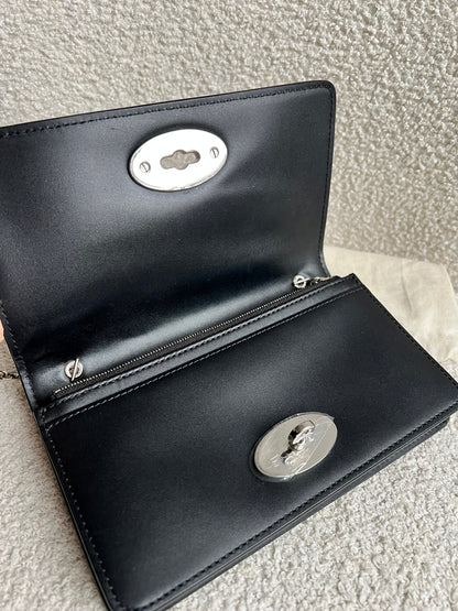 Mulberry Black Bayswater Clutch (RRP £495)