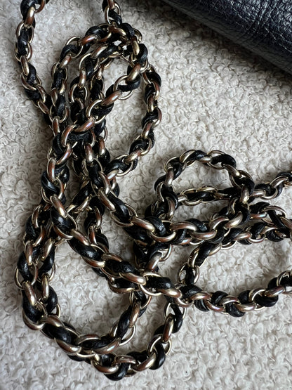 Mulberry Black Regular Lily with Gold Hardware