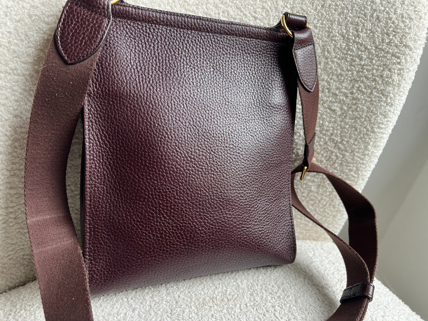 Mulberry Medium Oxblood Antony (RRP £695)
