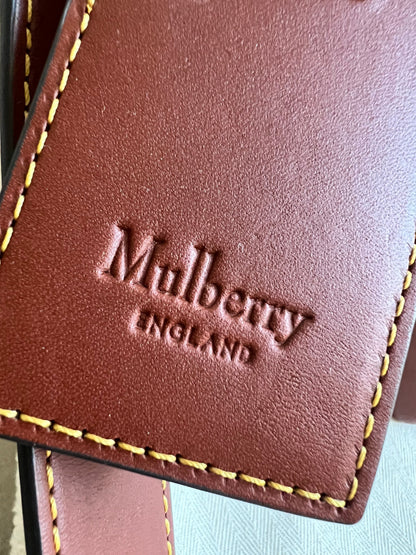 Mulberry Heritage Crossbody Clipper Eco Cognac Scotchgrain