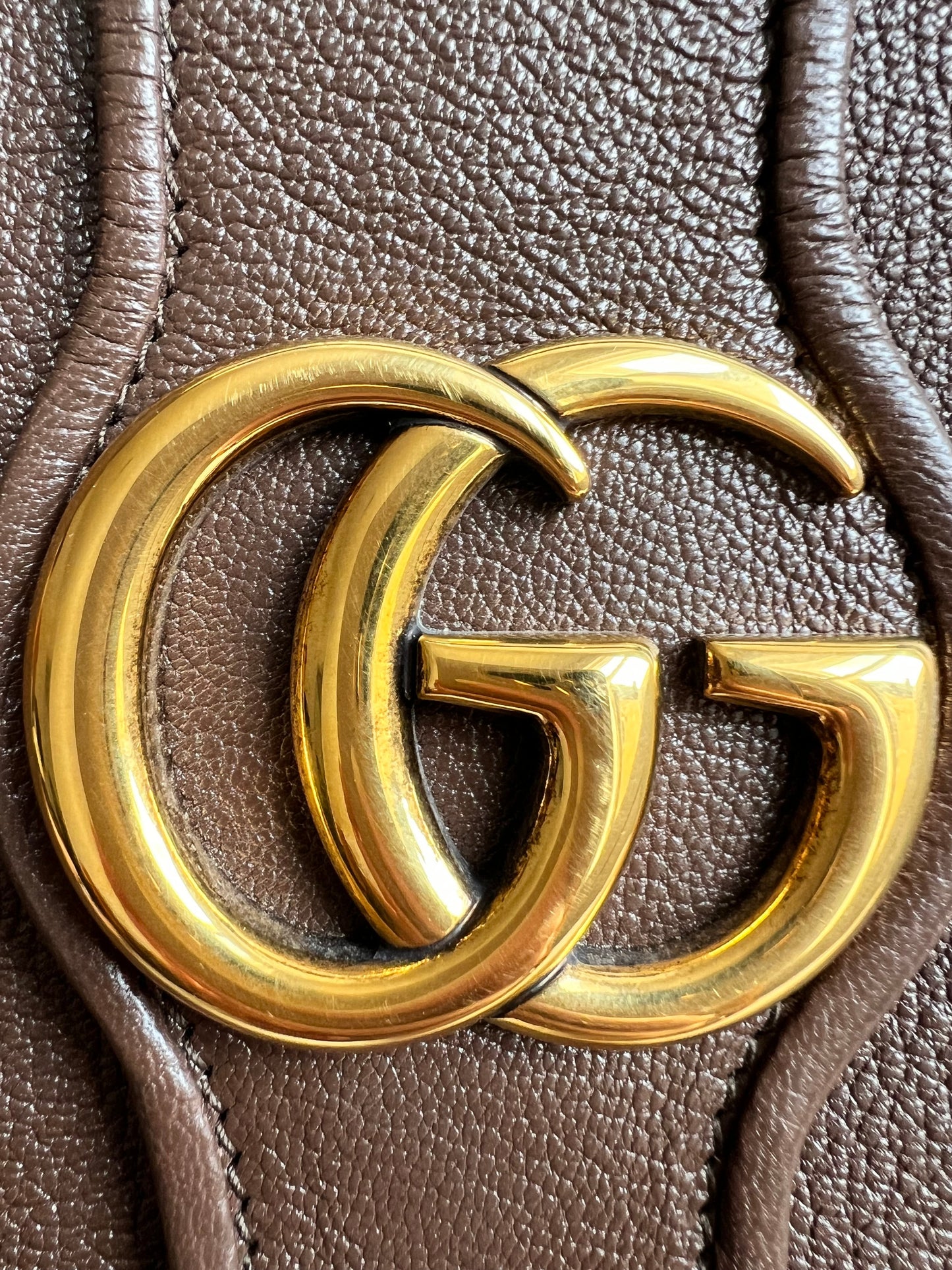 Gucci Brown Large Aphrodite Shoulder Bag (RRP £1760)