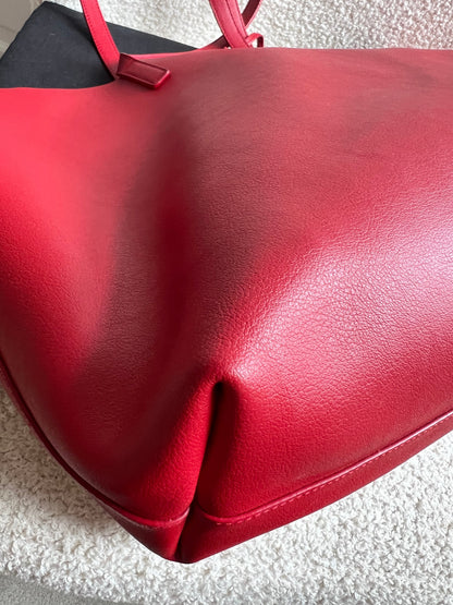 Yves Saint Laurent (YSL) Red E/W Shopping Tote (RRP £1115)