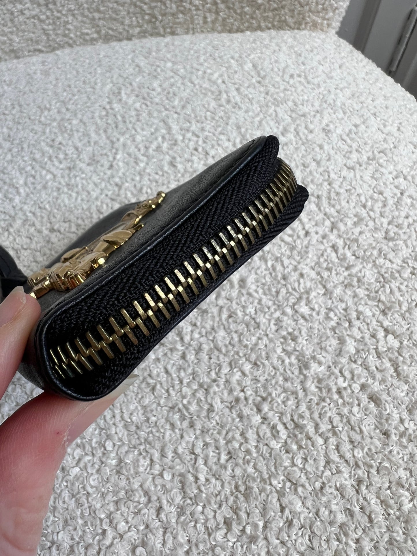 Mulberry Small Black Margaret Shoulder Bag with Small Purse