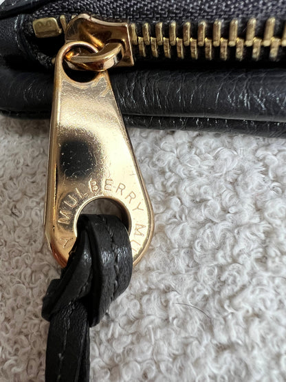 Mulberry Dark Grey Daria Clutch (RRP £550)