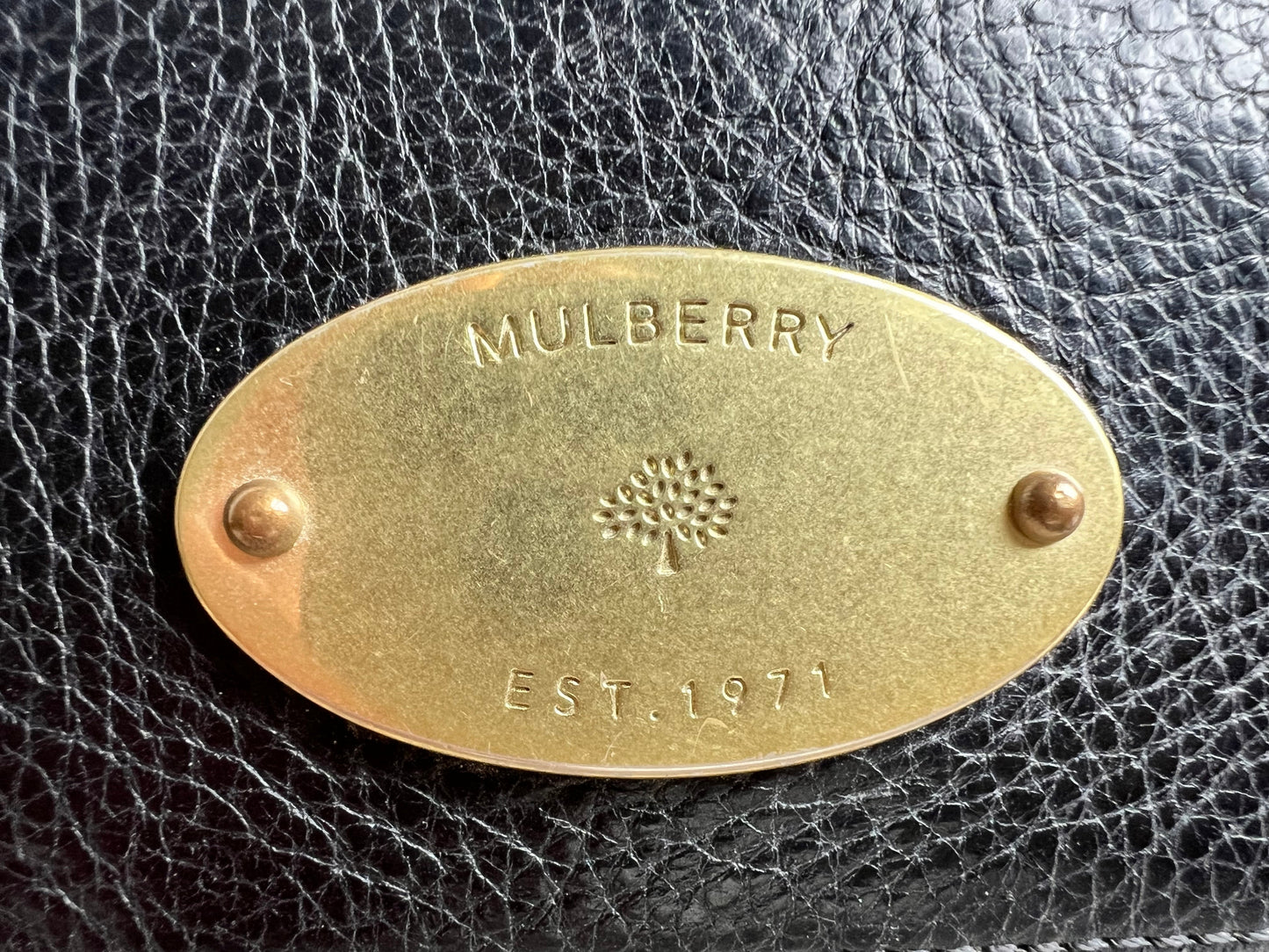 Mulberry Black Continental Wallet (RRP £345)