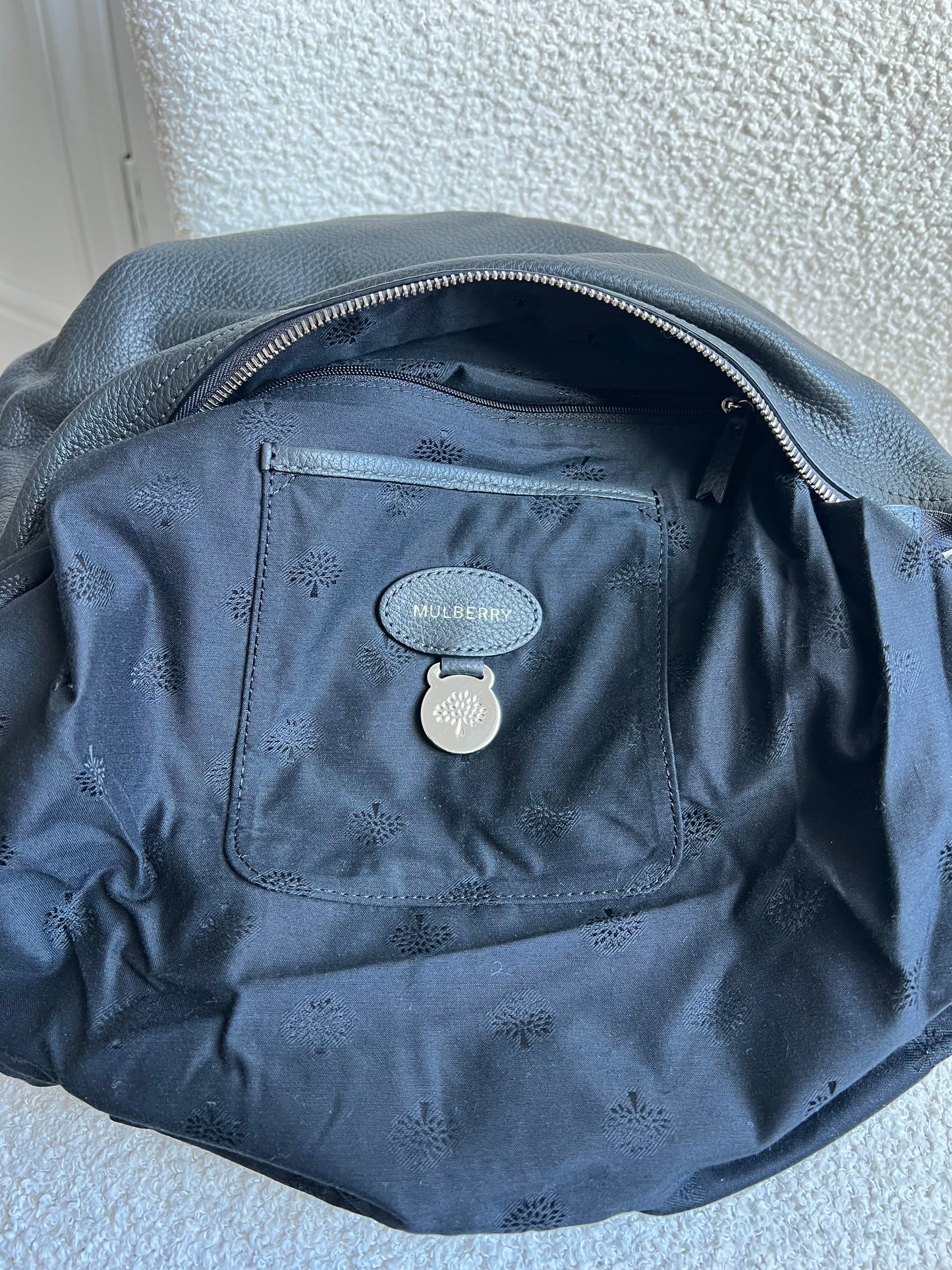 Mulberry Graphite Grey Daria Hobo (RRP £795)