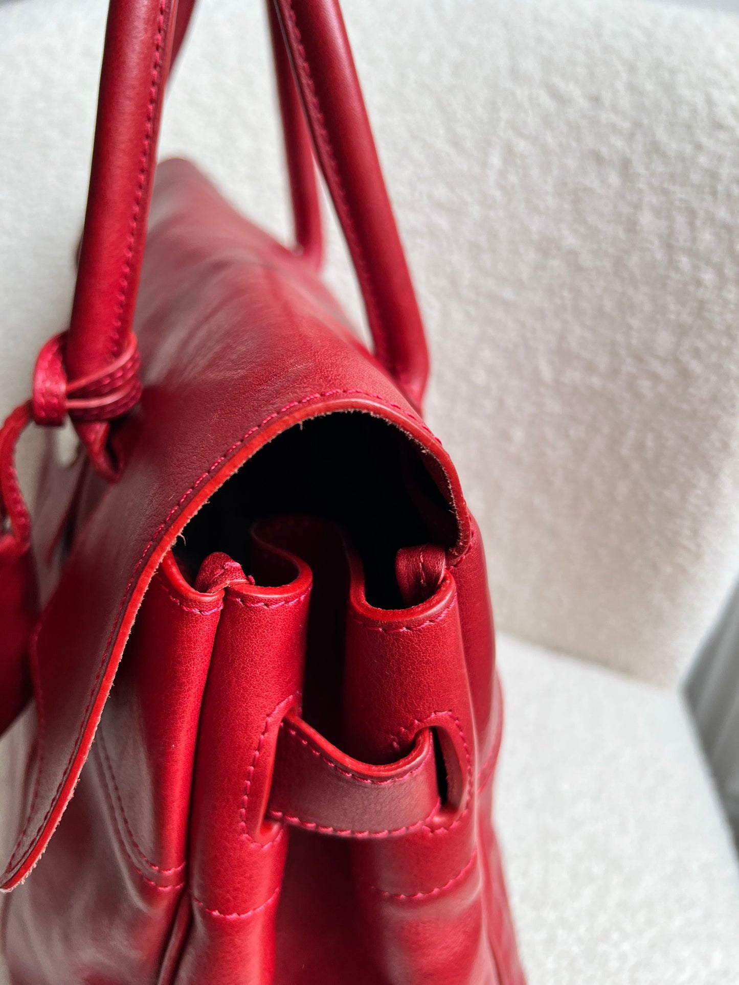 Mulberry Red Bayswater (RRP £1095)