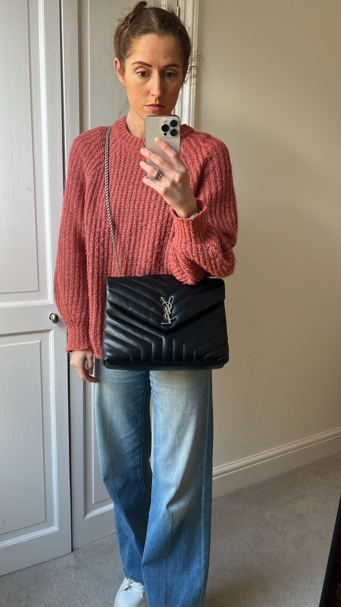 Yves Saint Laurent (YSL) Medium Black Lou Lou (RRP £2,100)