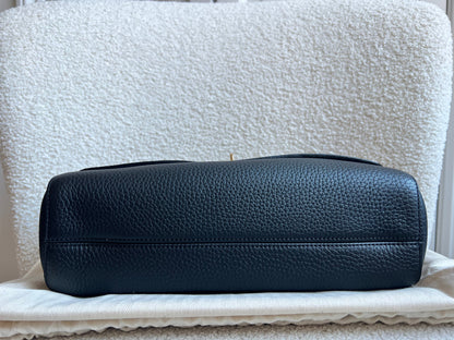 Mulberry Black Medium Top Handle Lily (RRP £1075)