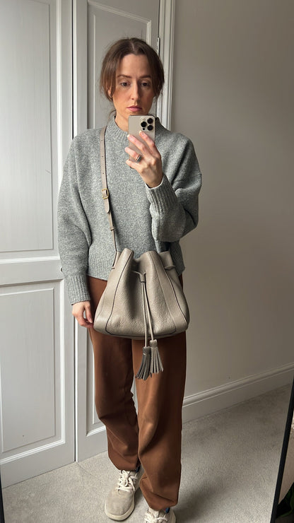 Mulberry Solid Grey Small Millie Tote (£950)