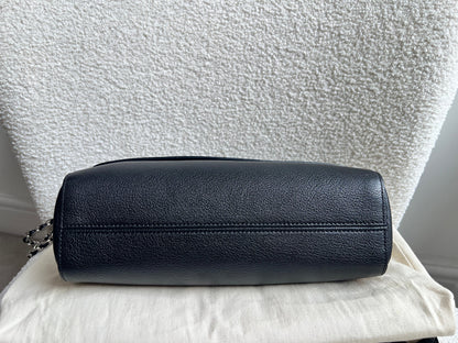 Mulberry Black Medium Lily with Silver Hardware (RRP £1095)