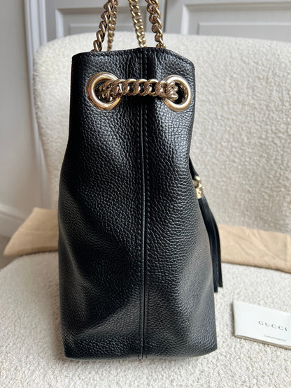 Gucci Black Soho Chain Tote (RRP £1350)