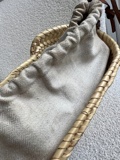 Loewe Drawstring bucket basket bag (RRP £450)