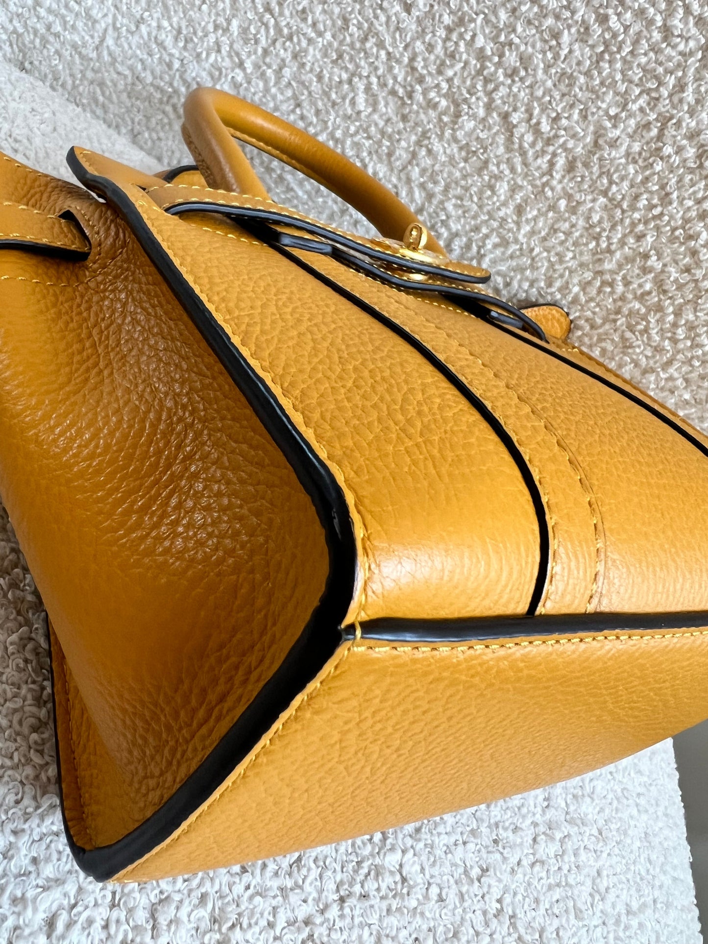 Mulberry Deep Amber Micro Zipped Bayswater (RRP £795)