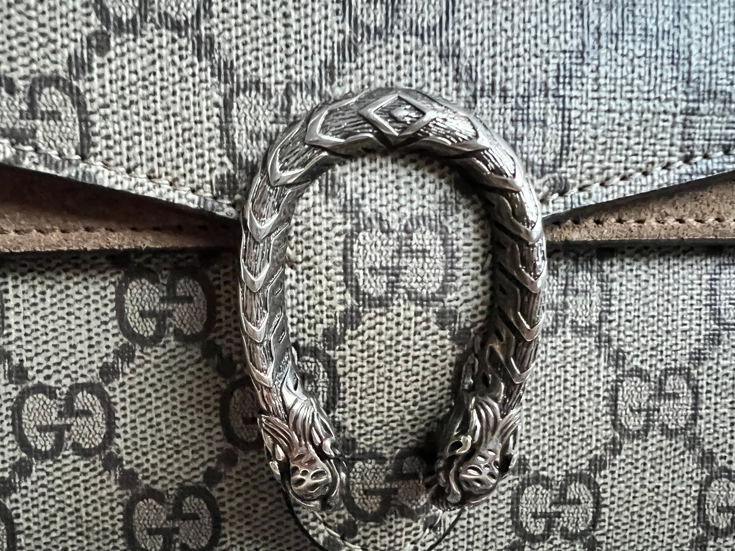 Gucci Dionysus GG Supreme Super Mini Shoulder Bag (RRP £890)