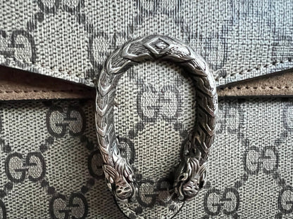 Gucci Dionysus GG Supreme Super Mini Shoulder Bag (RRP £890)