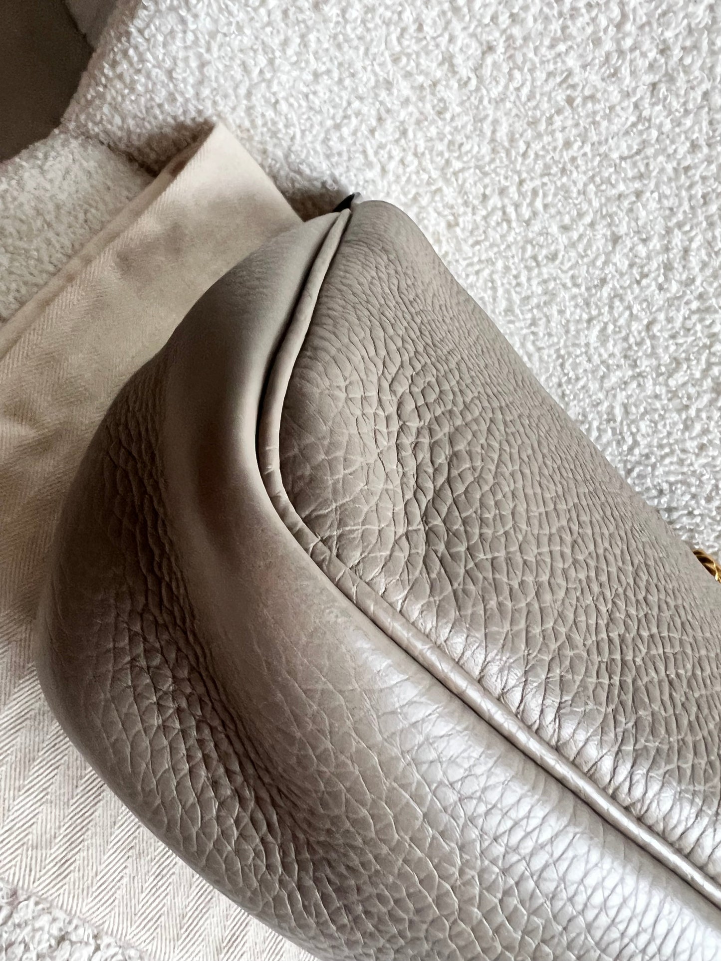 Mulberry Solid Grey Darley Shoulder Bag (RRP £1095)