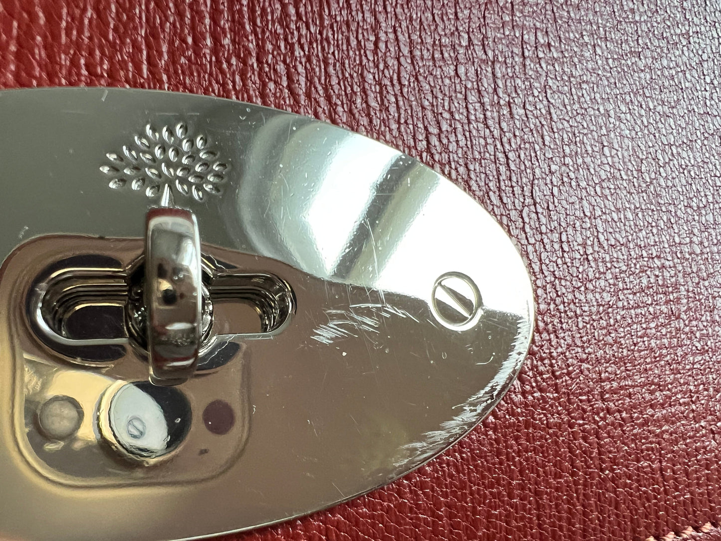 Mulberry Rust Regular Lily with Silver Hardware