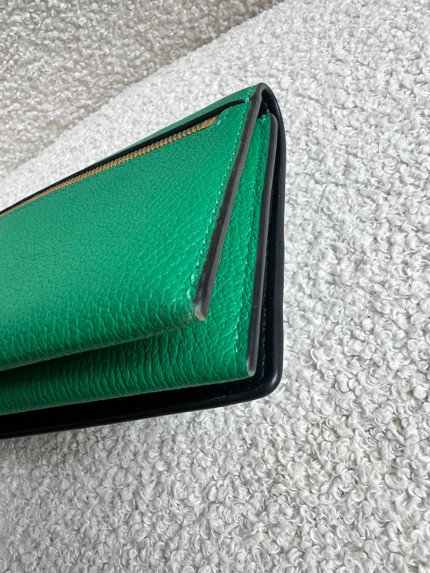 Mulberry Green Sadie Continental Wallet