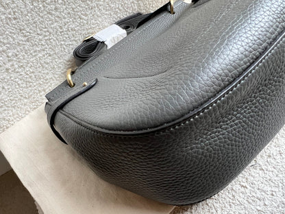 Mulberry Grey Soft Amberley Satchel (RRP £1,195)