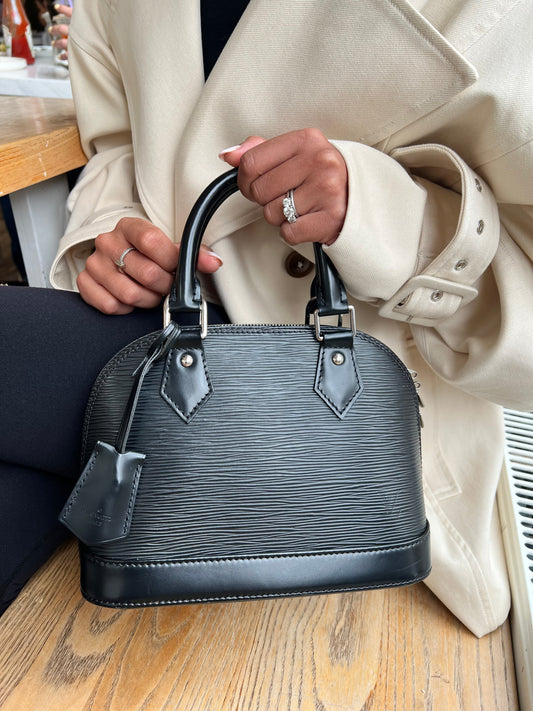 Louis Vuitton Alma BB Black Epi (RRP £1540)