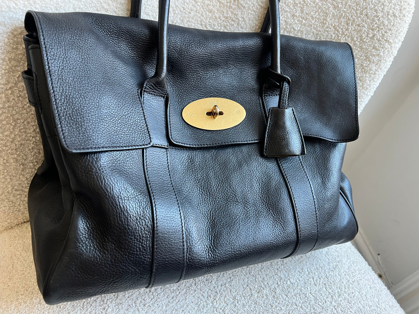 Mulberry Black Bayswater