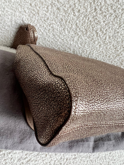 Mulberry Metallic Mushroom Regular Lily with Gold Hardware (RRP £995)