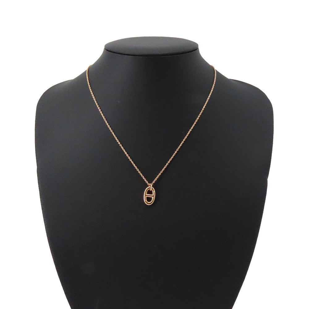 HERMES Chaine d'Ancre Farandole Necklace 18K Pink Gold
