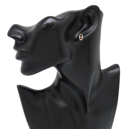 HERMES Chaine d'Ancre Farandole Earrings Size TPM 18K Pink Gold