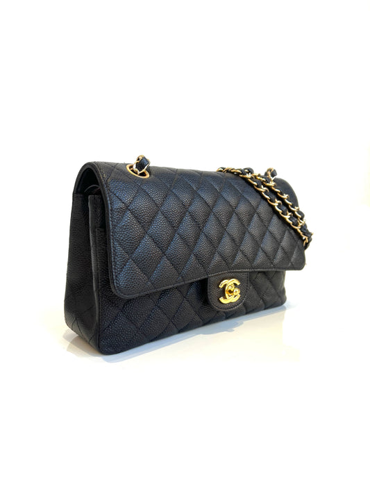Caviar Medium Double Flap Bag