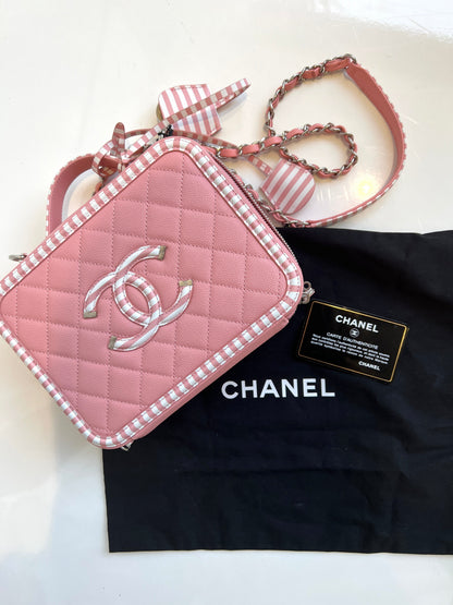 2018 Filigree Vanity Bag Pink