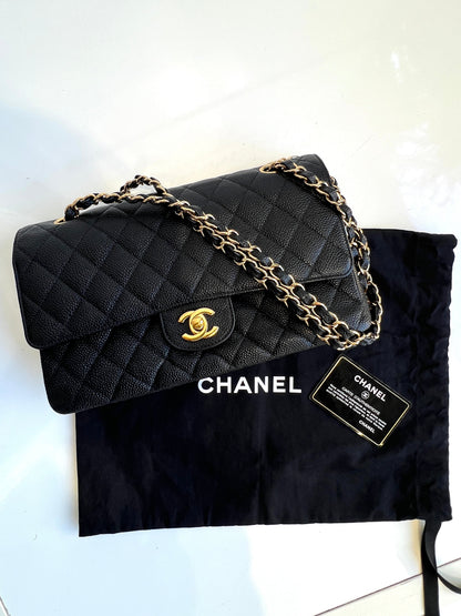 Caviar Medium Double Flap Bag