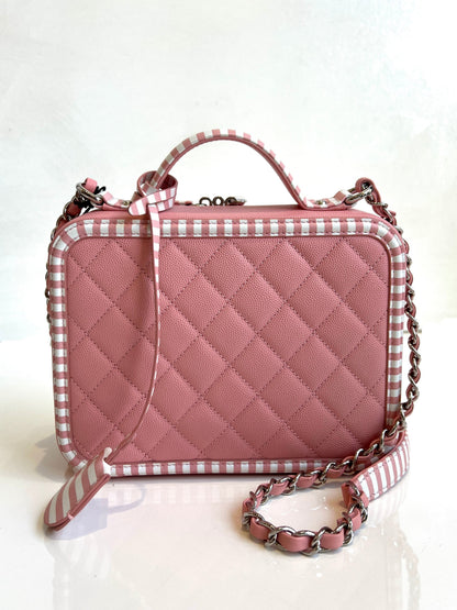 2018 Filigree Vanity Bag Pink