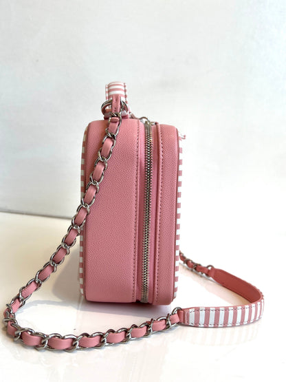 2018 Filigree Vanity Bag Pink