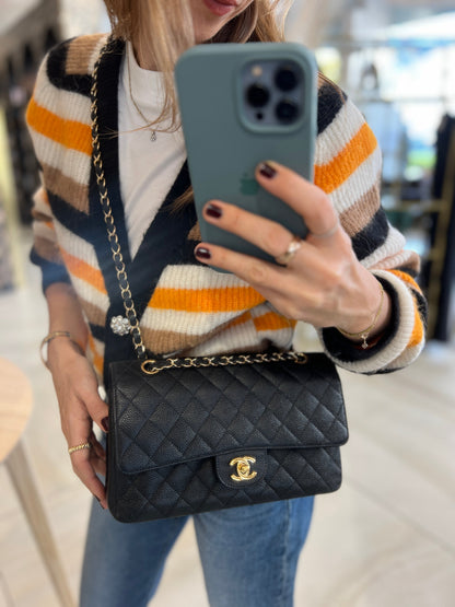 Caviar Medium Double Flap Bag