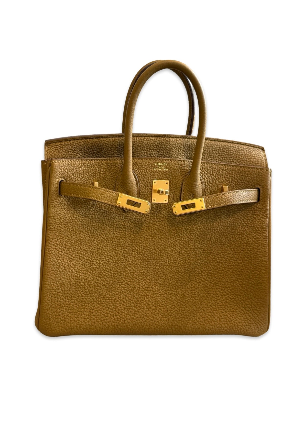 Birkin 25 Bronze Doré Togo Gold Hardware