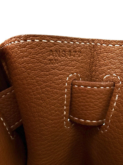 Kelly 40 Gold Togo Leather and Palladium Hardware