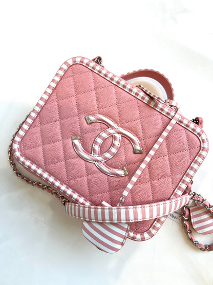 2018 Filigree Vanity Bag Pink
