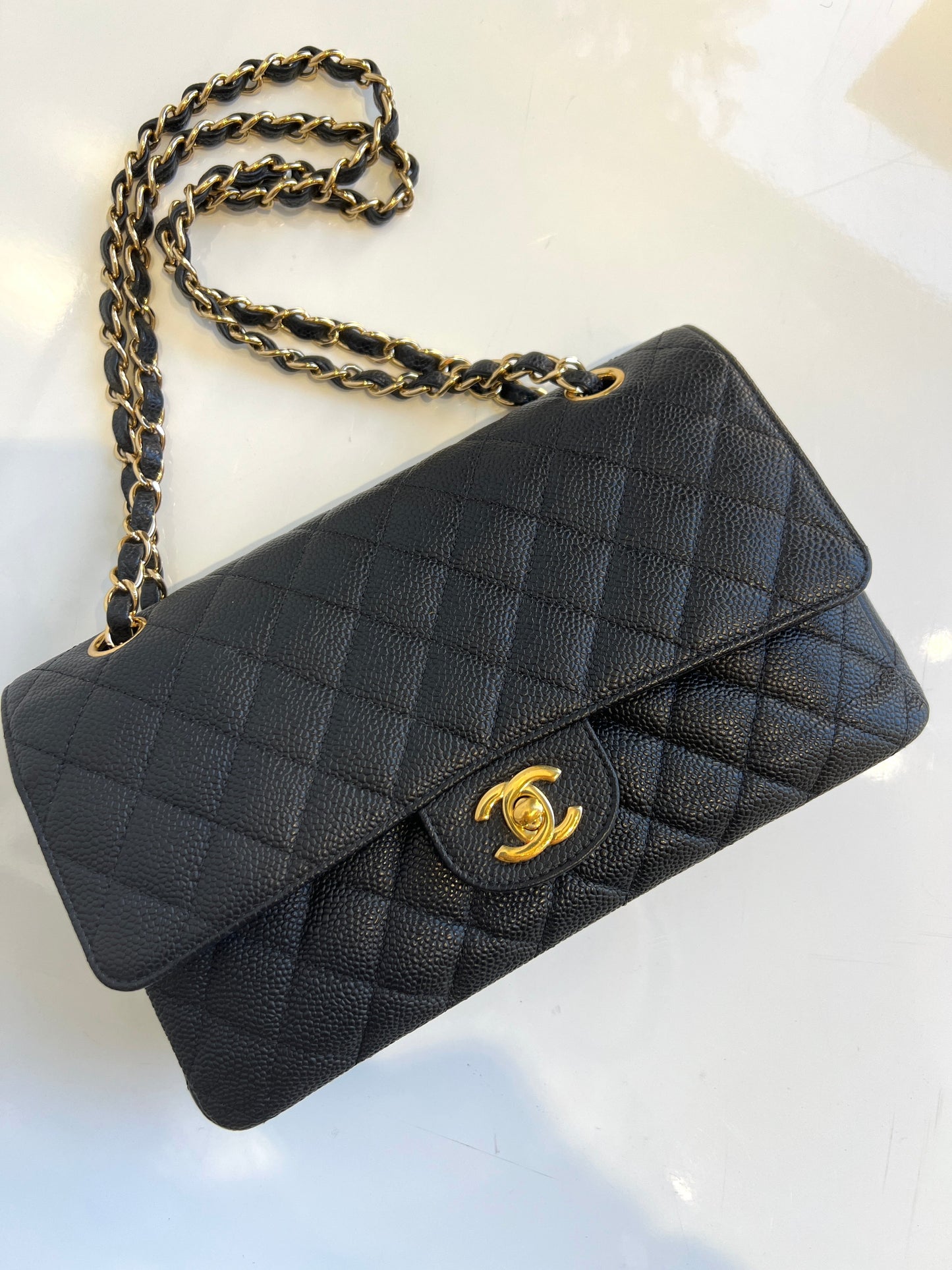 Caviar Medium Double Flap Bag