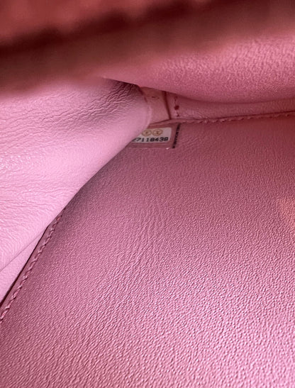 2018 Filigree Vanity Bag Pink