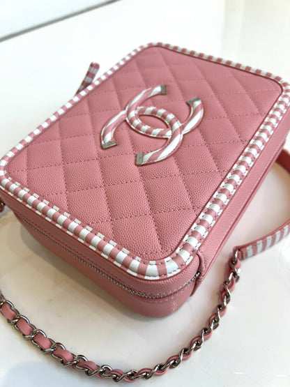 2018 Filigree Vanity Bag Pink