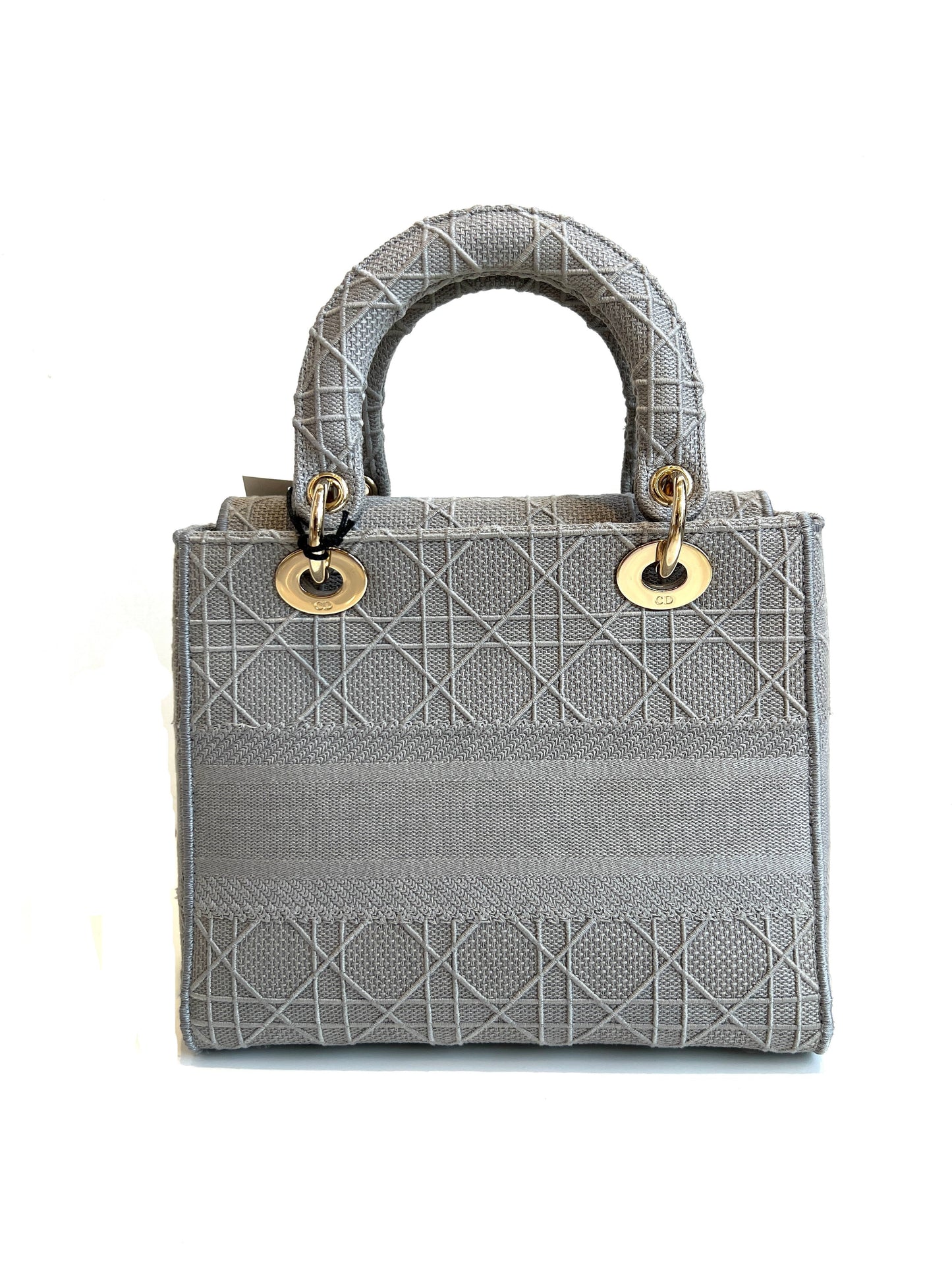 Lady Dior Medium Cannage Grey