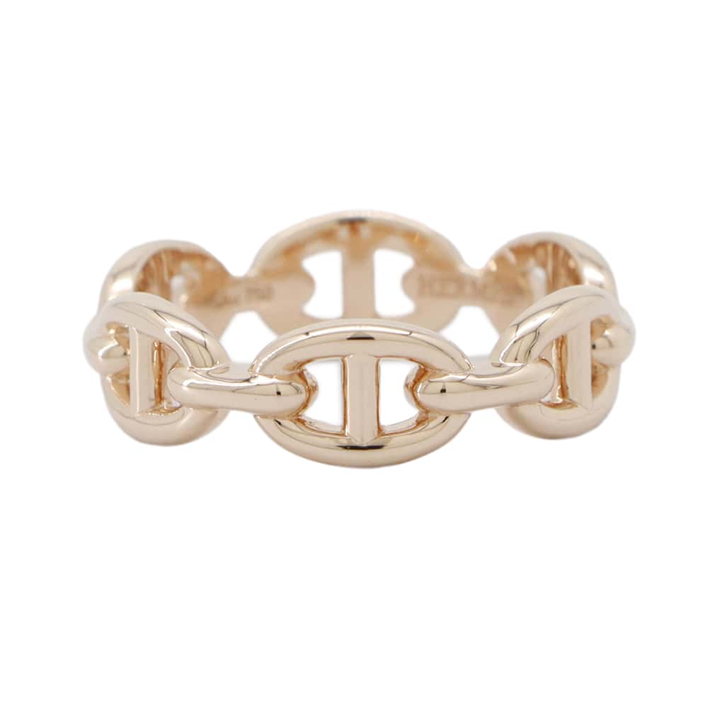 HERMES Chaine d'Ancre Unchaining Size PM/53 18K Pink Gold