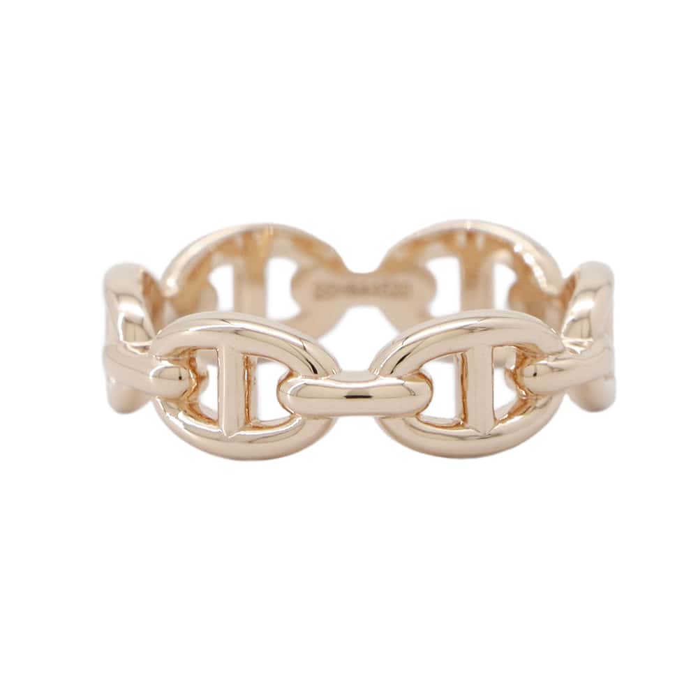 HERMES Chaine d'Ancre Unchaining Size PM/53 18K Pink Gold