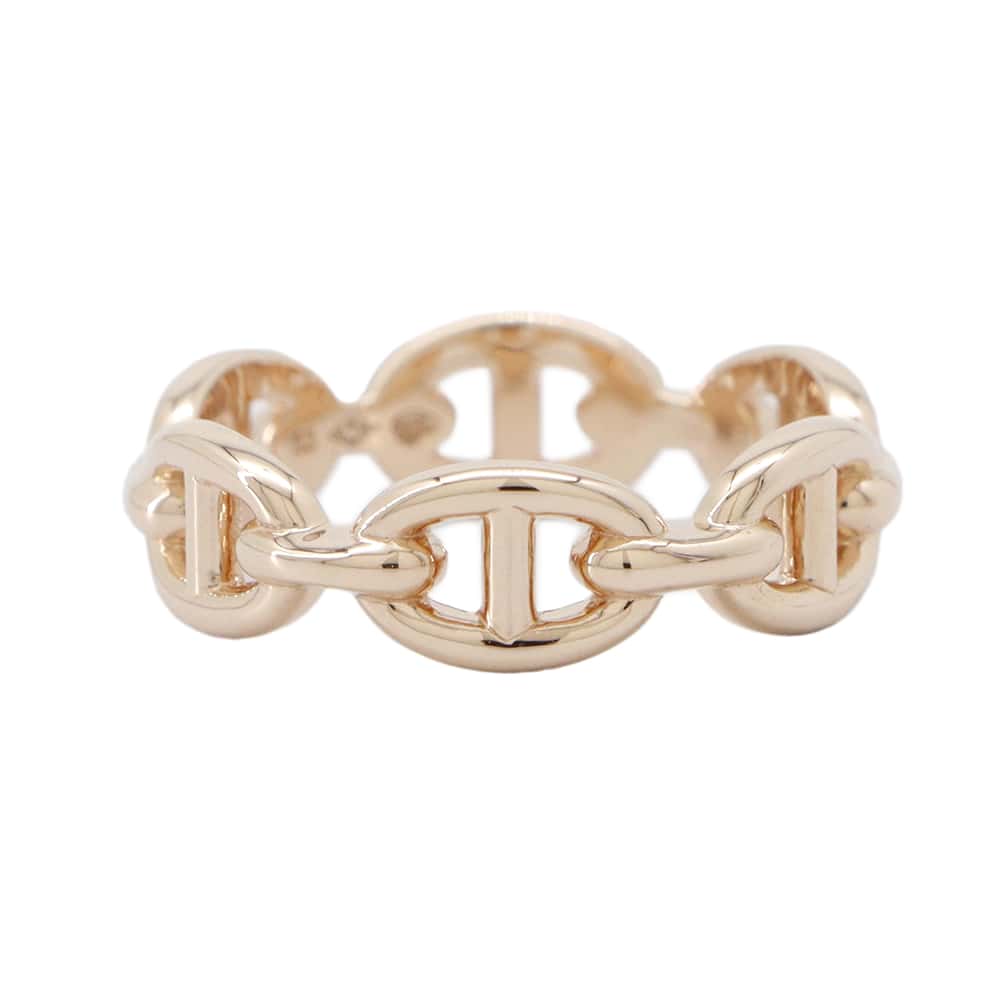 HERMES Chaine d'Ancre Unchaining Size PM/53 18K Pink Gold