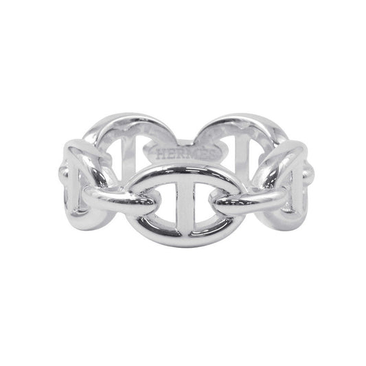 HERMES Chaine d'Ancre Anchene Ring Size 49 SV925