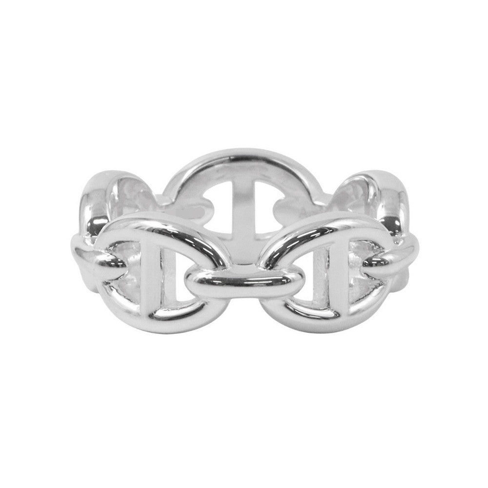 HERMES Chaine d'Ancre Anchene Ring Size 49 SV925