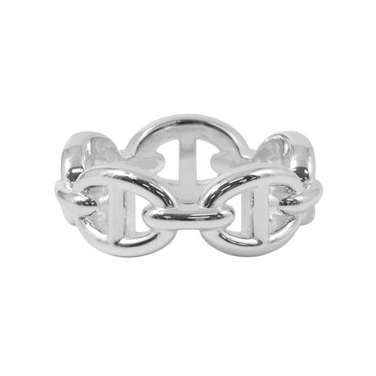 HERMES Chaine d'Ancre Anchene Ring Size 49 SV925