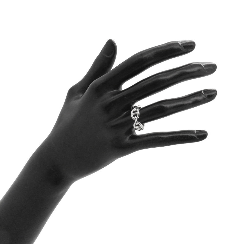 HERMES Chaine d'Ancre Anchene Ring Size 49 SV925